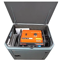 Генератор A-iPower A9000EAX в тихом зимнем кожухе 1200 RAL 7031