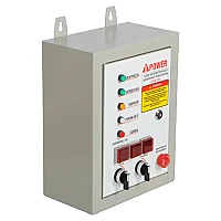 Бензиновый генератор A-iPower A8500TEA в супертихом зимнем кожухе 1400SS RAL 8019 + блок автозапуска A-iPower 400 В, 25 А