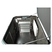 Бензиновый генератор FUBAG BS 9000 A ES в тихом зимнем кожухе 1200 RAL 7024