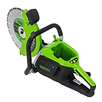 Бетонорез Greenworks PC141 аккумуляторный 82В с АКБ 5 Ач + ЗУ 4А