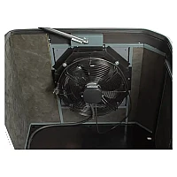 Бензиновый генератор FUBAG BS 8000 A ES в тихом зимнем кожухе 1200 RAL 7035